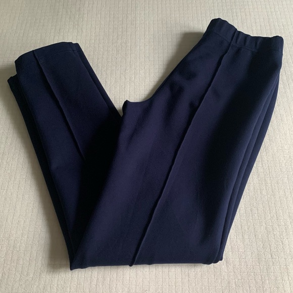 Lilly Pulitzer navy seamed pants - Picture 2 of 14